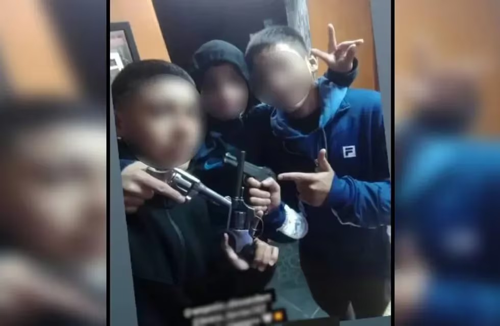 Las fotos de redes sociales de los adolescentes implicados en el crimen del remisero de Río Cuarto.